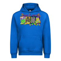 Cobalt mardi gras nana Urban Hoodie - CowGirlArtShop