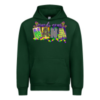 Forest Green mardi gras nana Urban Hoodie - CowGirlArtShop