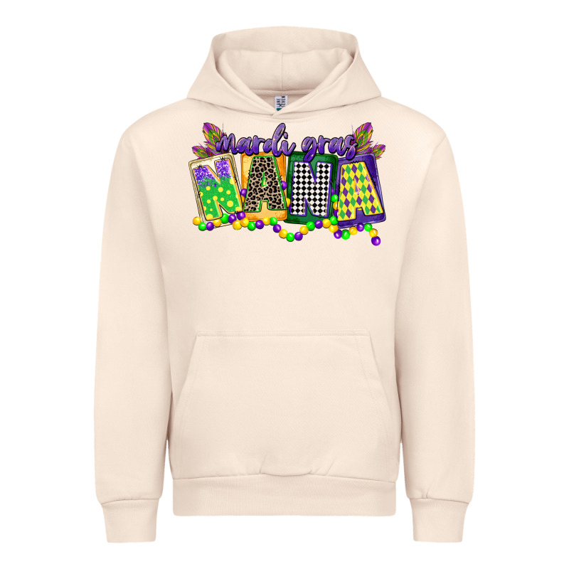 Mardi Gras Nana Urban Hoodie by CowGirlArtShop | Teevron