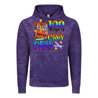 Cloud Purple 100 days of cray cray Vintage Hoodie - Artiststas
