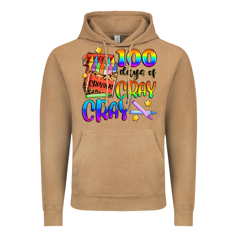 100 Days Of Cray Cray Vintage Hoodie by Artiststas | Teevron