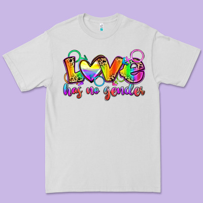Love Has No Gender Premium Tee Designed By Zillion Design Studio