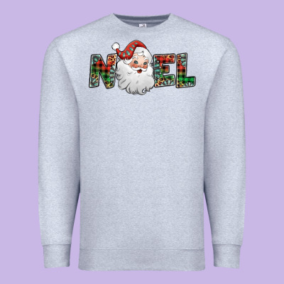 Noel Santa Claus Premium Sweatshirt Designed By Jasminsmagicworld