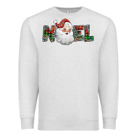 Oatmeal Heather noel santa claus Premium Sweatshirt - Jasminsmagicworld
