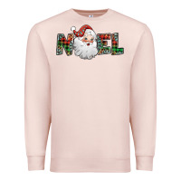 Pale Pink noel santa claus Premium Sweatshirt - Jasminsmagicworld