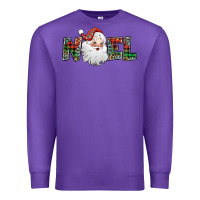 Purple noel santa claus Premium Sweatshirt - Jasminsmagicworld
