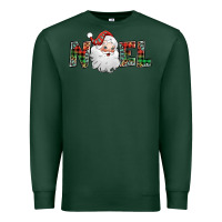 Sports Green noel santa claus Premium Sweatshirt - Jasminsmagicworld