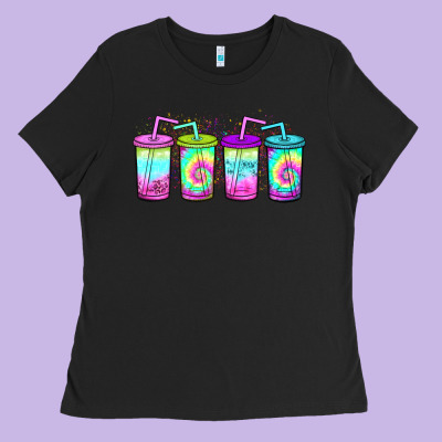 Loaded Tea Coffee Ladies Tee Designed By Jahusdesignshop