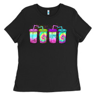 Black loaded tea coffee Ladies Tee - JahusDesignShop