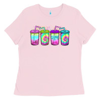 Bubblegum Pink loaded tea coffee Ladies Tee - JahusDesignShop