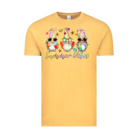 Vintage Mustard summer vibes gnomes Vintage Tee - Artiststas