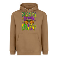 Toasted Coconut mardi gras dude Heavyweight Hoodie - Artiststas