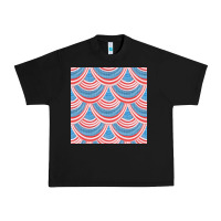 Black american flag seamless pattern Urban Heavy Tee - BundleAndBundleShop