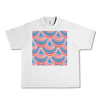 Lunar Rock american flag seamless pattern Urban Heavy Tee - BundleAndBundleShop