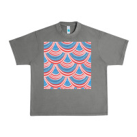 Tornado american flag seamless pattern Urban Heavy Tee - BundleAndBundleShop