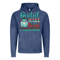 Vintage Denim dentist make great flossophers Vintage Hoodie - JahusDesignShop