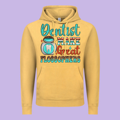 Dentist Make Great Flossophers Vintage Hoodie Designed By Jahusdesignshop