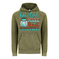Vintage Olive dentist make great flossophers Vintage Hoodie - JahusDesignShop
