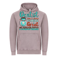 Vintage Zinc dentist make great flossophers Vintage Hoodie - JahusDesignShop