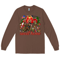 Chestnut Army Christmas home sweet home Long Sleeve Tee - NancyCooperArtShop