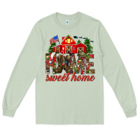 Matcha Army Christmas home sweet home Long Sleeve Tee - NancyCooperArtShop