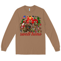Toasted Coconut Army Christmas home sweet home Long Sleeve Tee - NancyCooperArtShop
