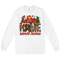 White Army Christmas home sweet home Long Sleeve Tee - NancyCooperArtShop