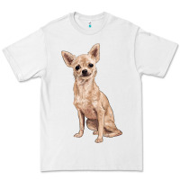 White chihuahua Premium Tee - RanaPortraitStore