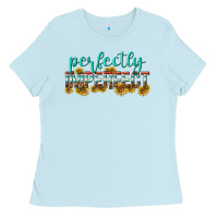 Baby Blue perfectly imperfect Ladies Tee - texasbilliewilder