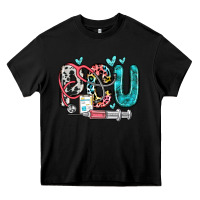 Black pcu Heavy Core Tee - Zillion Design Studio