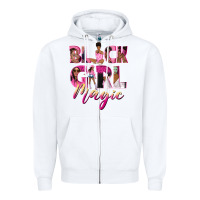 Black Girl Magic Zipper Hoodie | Teevron