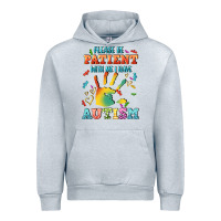 Heather Grey please be patient with me i have autism Urban Hoodie - CowGirlArtShop