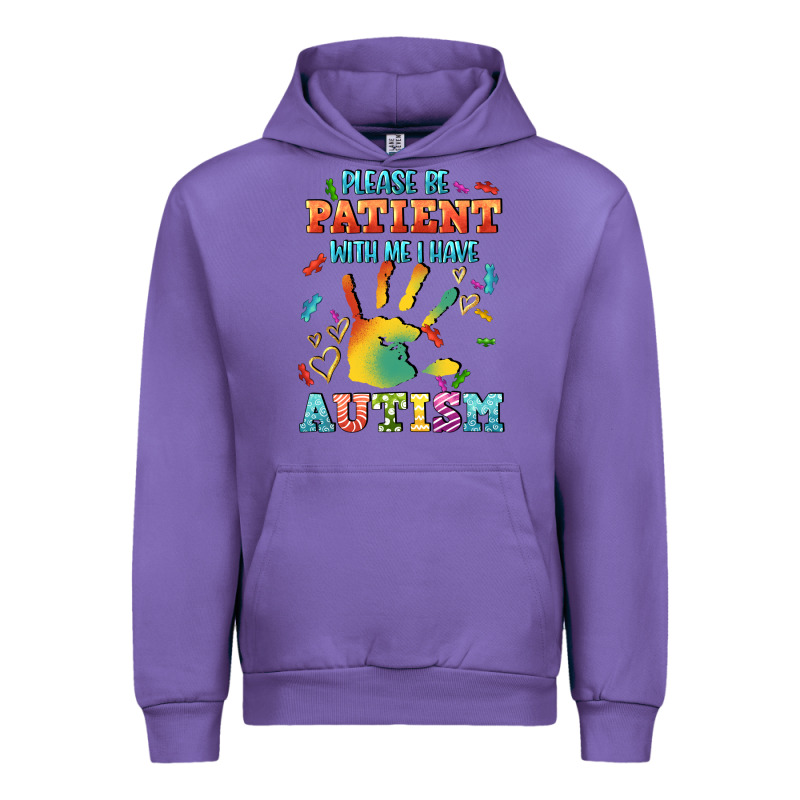 Please Be Patient With Me I Have Autism Urban Hoodie by CowGirlArtShop | Teevron