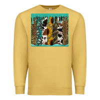 Antique Gold western brushstroke tumbler Premium Sweatshirt - Jasminsmagicworld