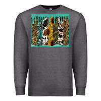 Charcoal Heather western brushstroke tumbler Premium Sweatshirt - Jasminsmagicworld