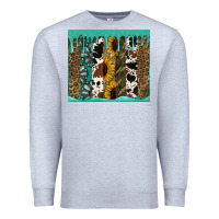 Heather Grey western brushstroke tumbler Premium Sweatshirt - Jasminsmagicworld