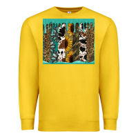 Lemon western brushstroke tumbler Premium Sweatshirt - Jasminsmagicworld