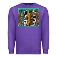 Purple western brushstroke tumbler Premium Sweatshirt - Jasminsmagicworld