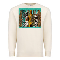 Sandshell western brushstroke tumbler Premium Sweatshirt - Jasminsmagicworld