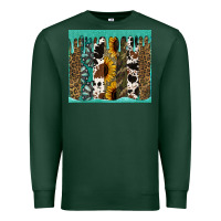 Western Brushstroke Tumbler Premium Sweatshirt | Teevron