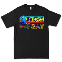 Black it's ok to say gay Premium Tee - Zillion Design Studio