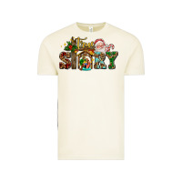Vintage Arctic true story jesus and mary wıth santa Vintage Tee - AdoDesignShop