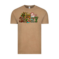 Vintage Coffee true story jesus and mary wıth santa Vintage Tee - AdoDesignShop