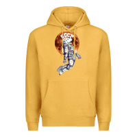 Mustard Laika, space traveler Premium Hoodie - Bettercallsaul