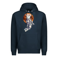 Navy Laika, space traveler Premium Hoodie - Bettercallsaul