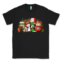 Black Christmas snow coffee cups Classic Tee - Jasminsmagicworld