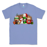 Colony Blue Christmas snow coffee cups Classic Tee - Jasminsmagicworld
