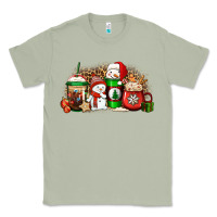 Matcha Christmas snow coffee cups Classic Tee - Jasminsmagicworld