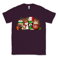 Plum Christmas snow coffee cups Classic Tee - Jasminsmagicworld