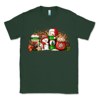 Sports Green Christmas snow coffee cups Classic Tee - Jasminsmagicworld